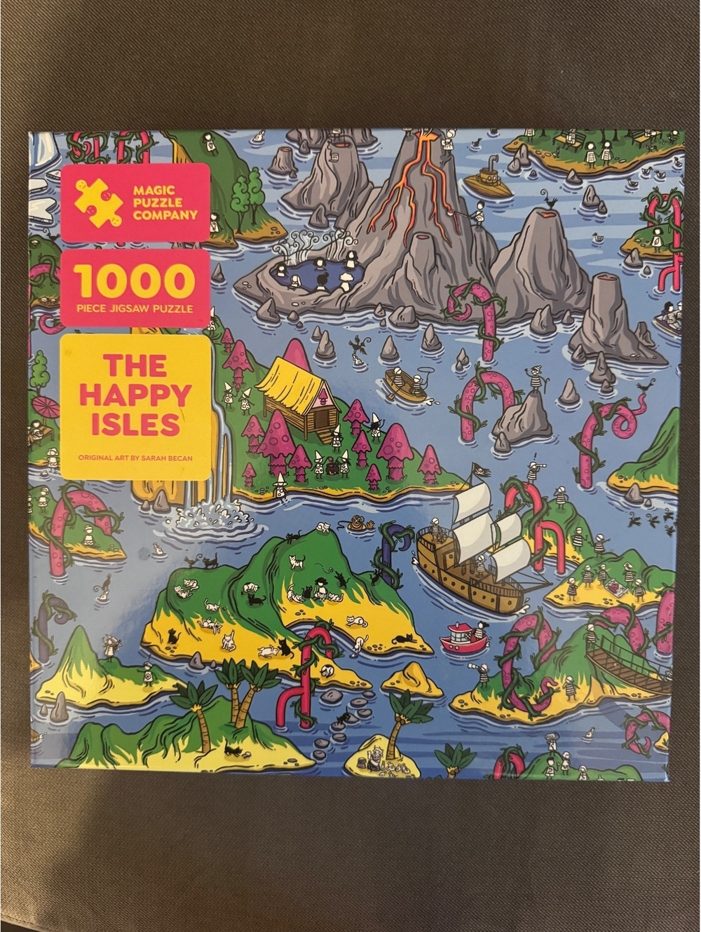Magic puzzle company - the happy isles